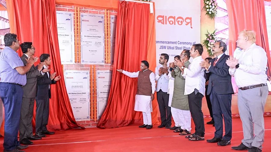 ओडिशा में ₹1.25 लाख करोड़ की JSW Steel मेगा परियोजना का शिलान्यास